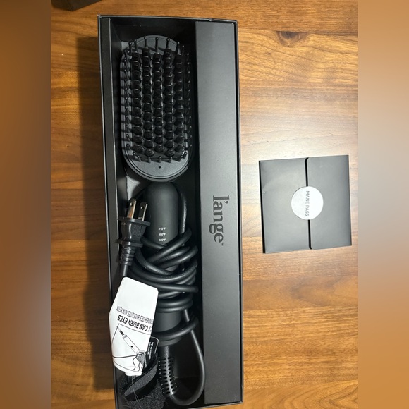 L\'ange Black Hair Straightening Brush